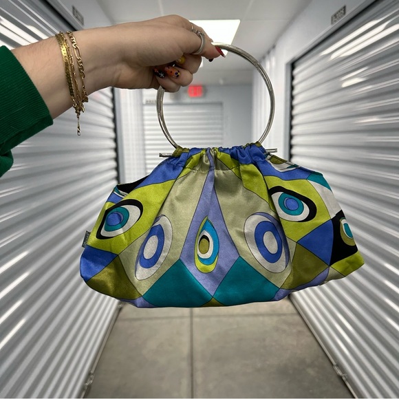 Y2k just b colorful handbag psychedelic handbag - Picture 1 of 6